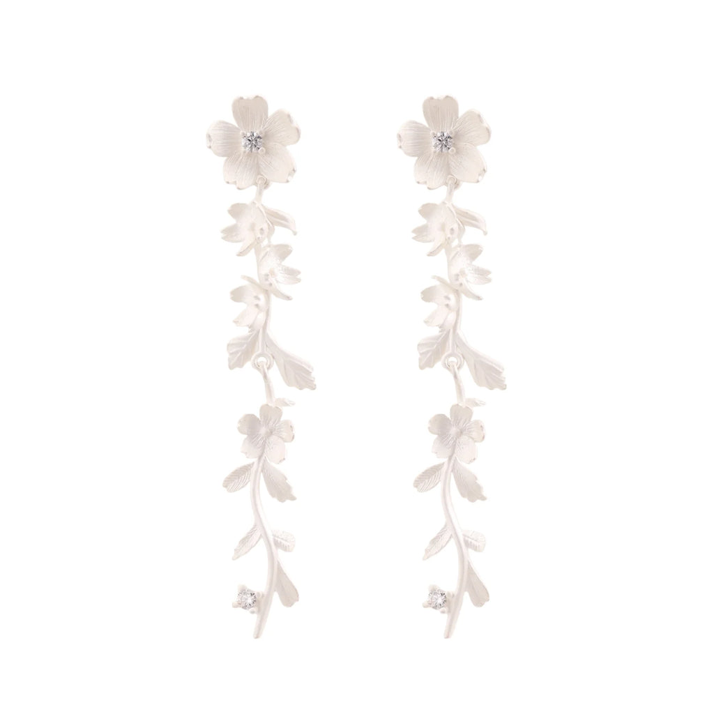 Garden Bloom Drop Earrings