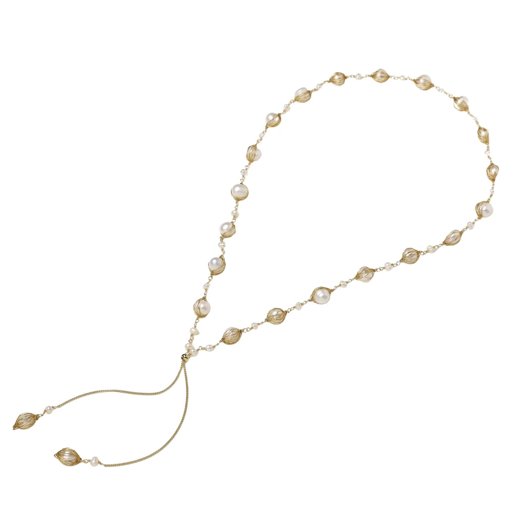 Golden Pearl Lariat