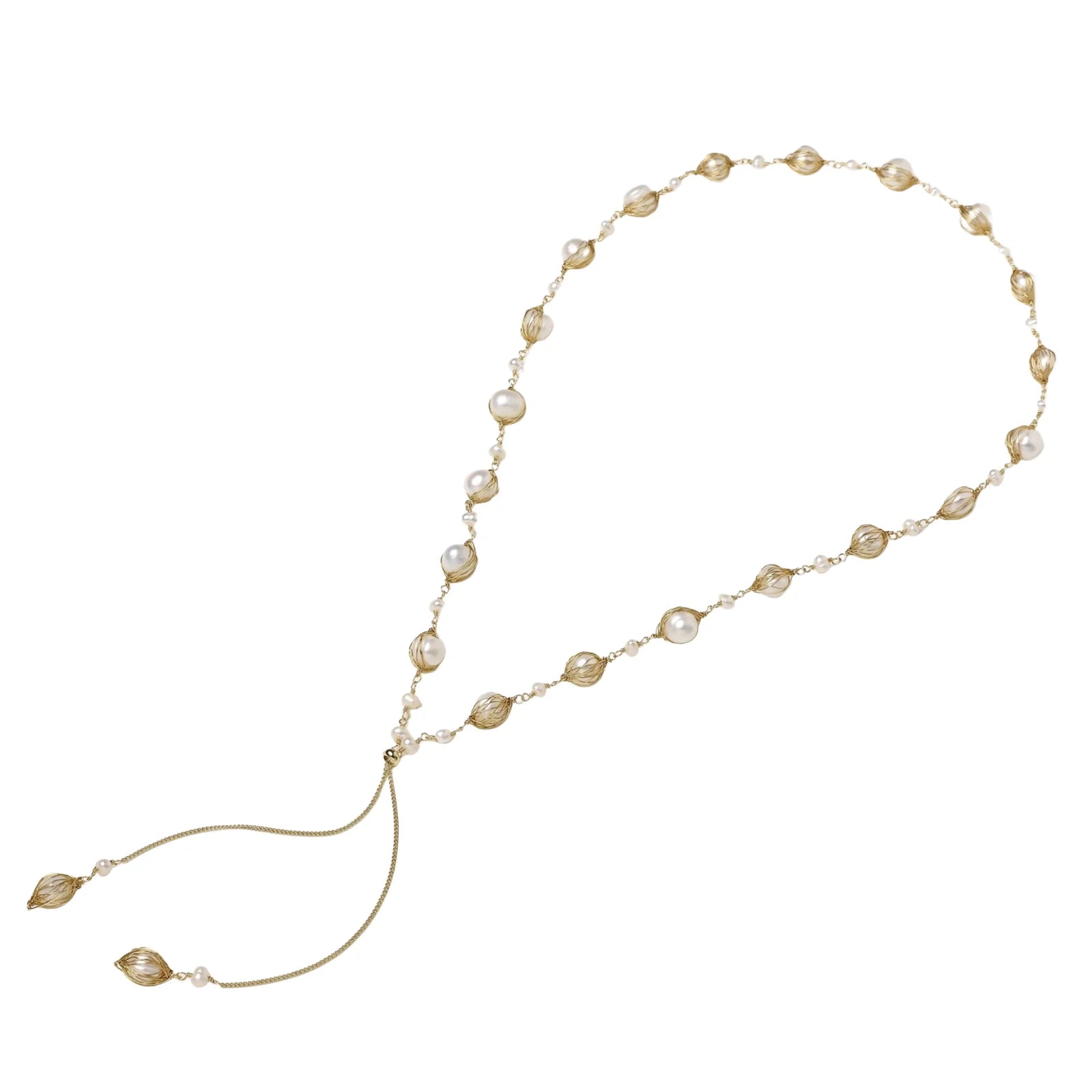 Golden Pearl Lariat
