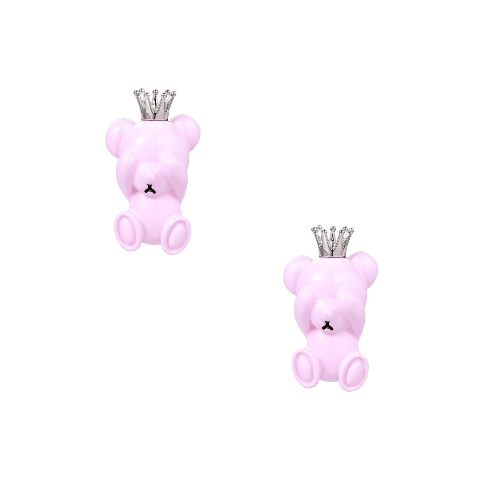 Crown Princess Bear Studs