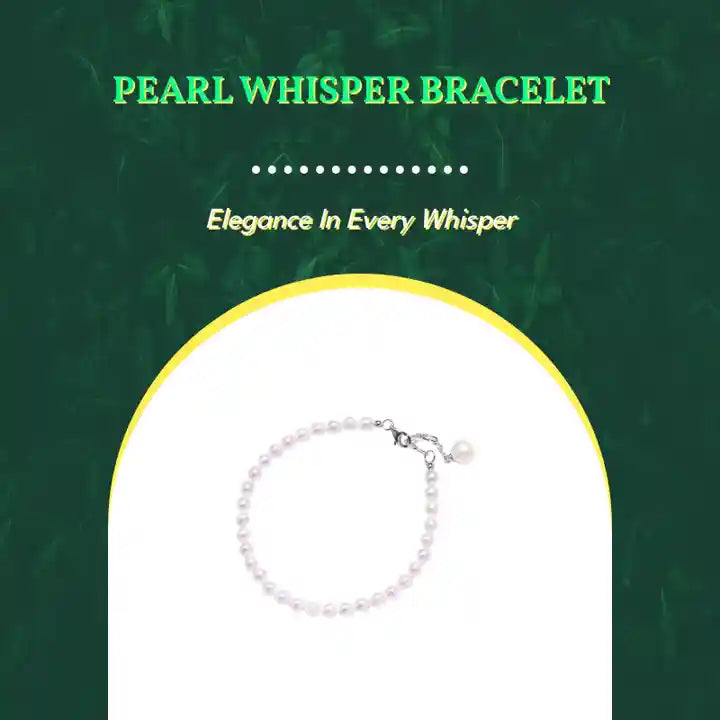 Pearl Whisper Bracelet by@Outfy
