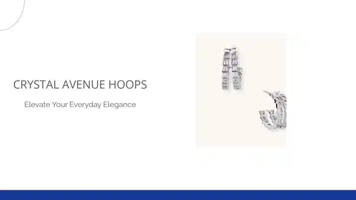 Crystal Avenue Hoops by@Outfy