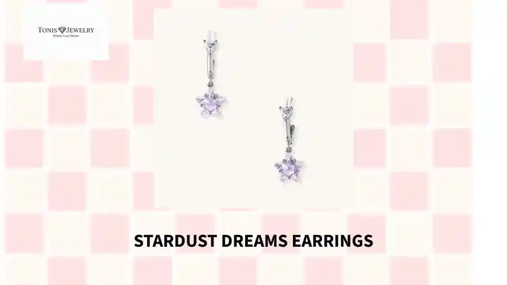 Stardust Dreams Earrings by@Outfy