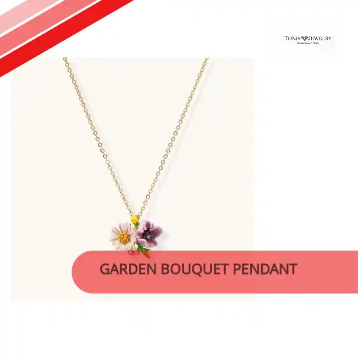 Garden Bouquet Pendant by@Outfy
