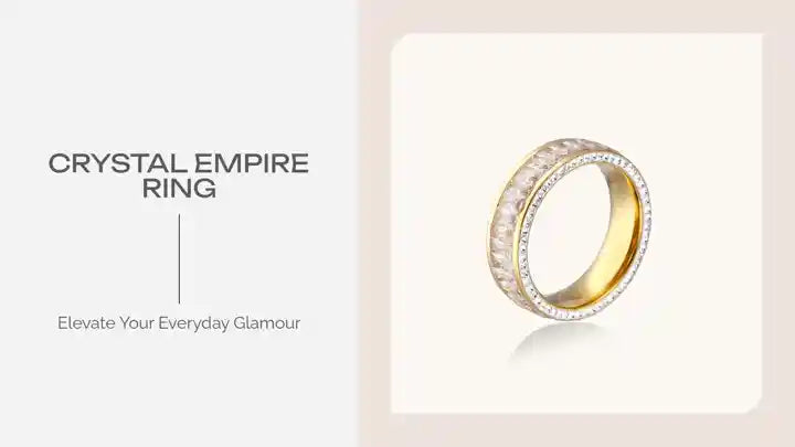 Crystal Empire Ring by@Outfy