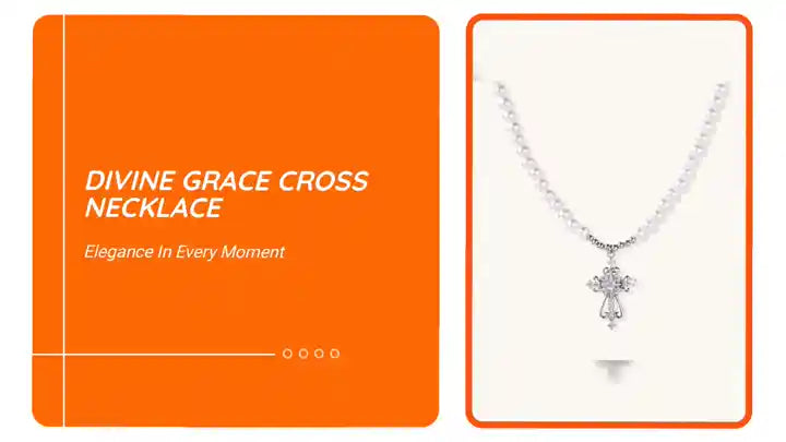 Divine Grace Cross Necklace by@Outfy
