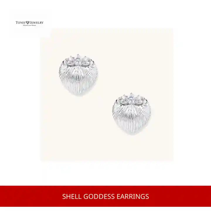 Shell Goddess Earrings by@Outfy