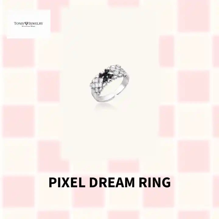 Pixel Dream Ring by@Outfy