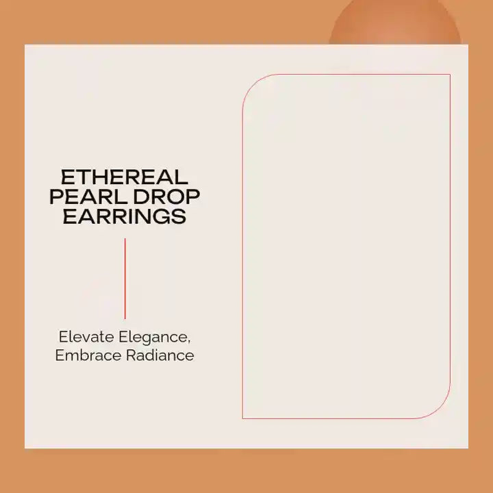 Ethereal Pearl Drop Earrings by@Outfy