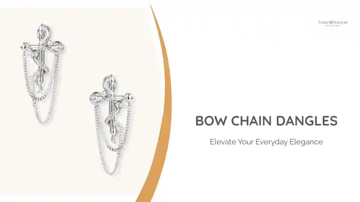 Bow Chain Dangles by@Outfy