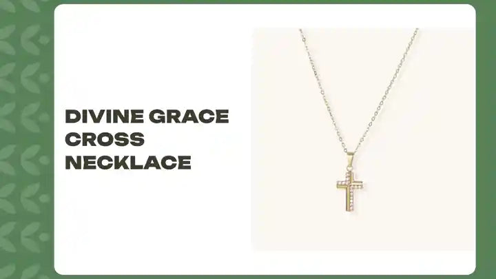 Divine Grace Cross Necklace by@Outfy