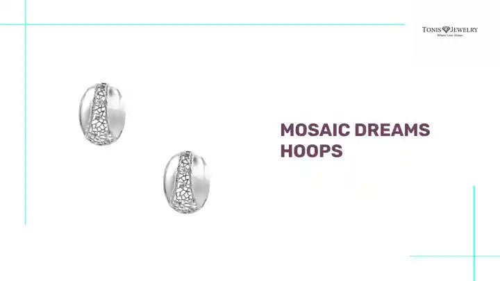 Mosaic Dreams Hoops by@Outfy