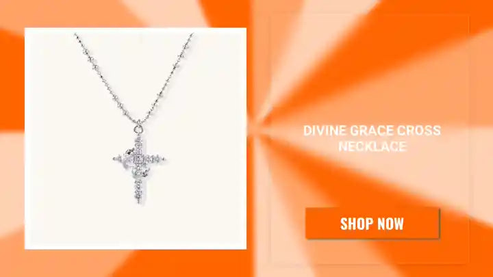 Divine Grace Cross Necklace by@Outfy