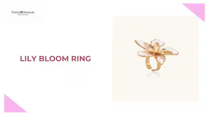 Lily Bloom Ring by@Outfy