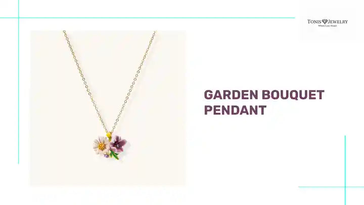 Garden Bouquet Pendant by@Outfy