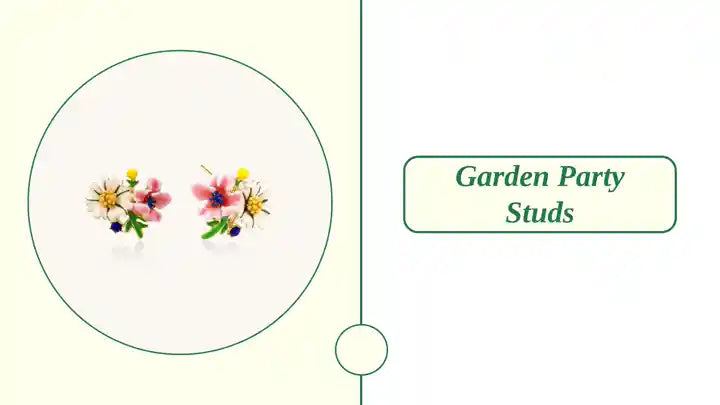 Garden Party Studs by@Outfy