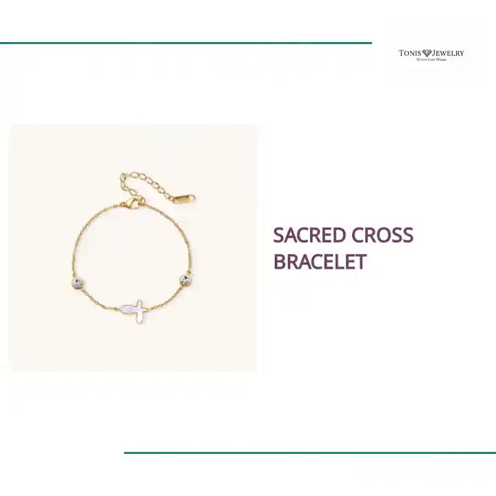 Sacred Cross Bracelet by@Outfy