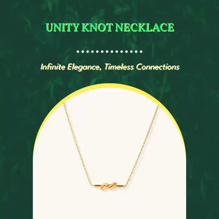 Unity Knot Necklace by@Outfy
