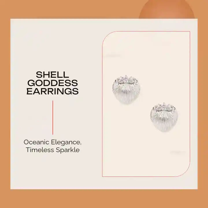 Shell Goddess Earrings by@Outfy