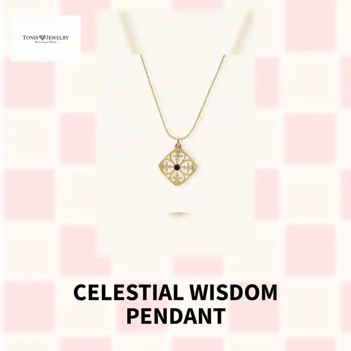 Celestial Wisdom Pendant by@Outfy