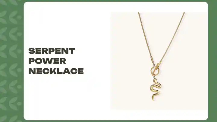 Serpent Power Necklace by@Outfy