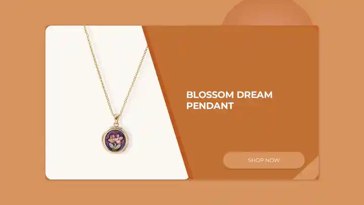 Blossom Dream Pendant by@Outfy